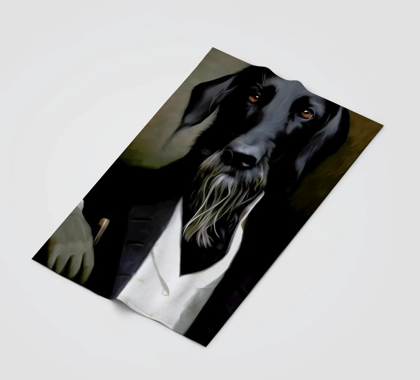 Einstein Beard Fleecedecke von Tein Lucasson