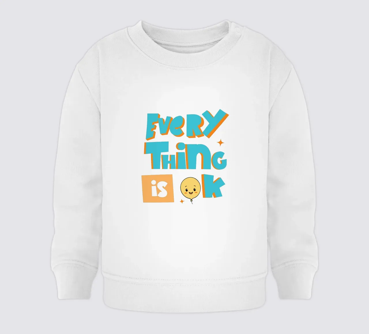 Tutto va bene felpa neonato da Gunawan Rb