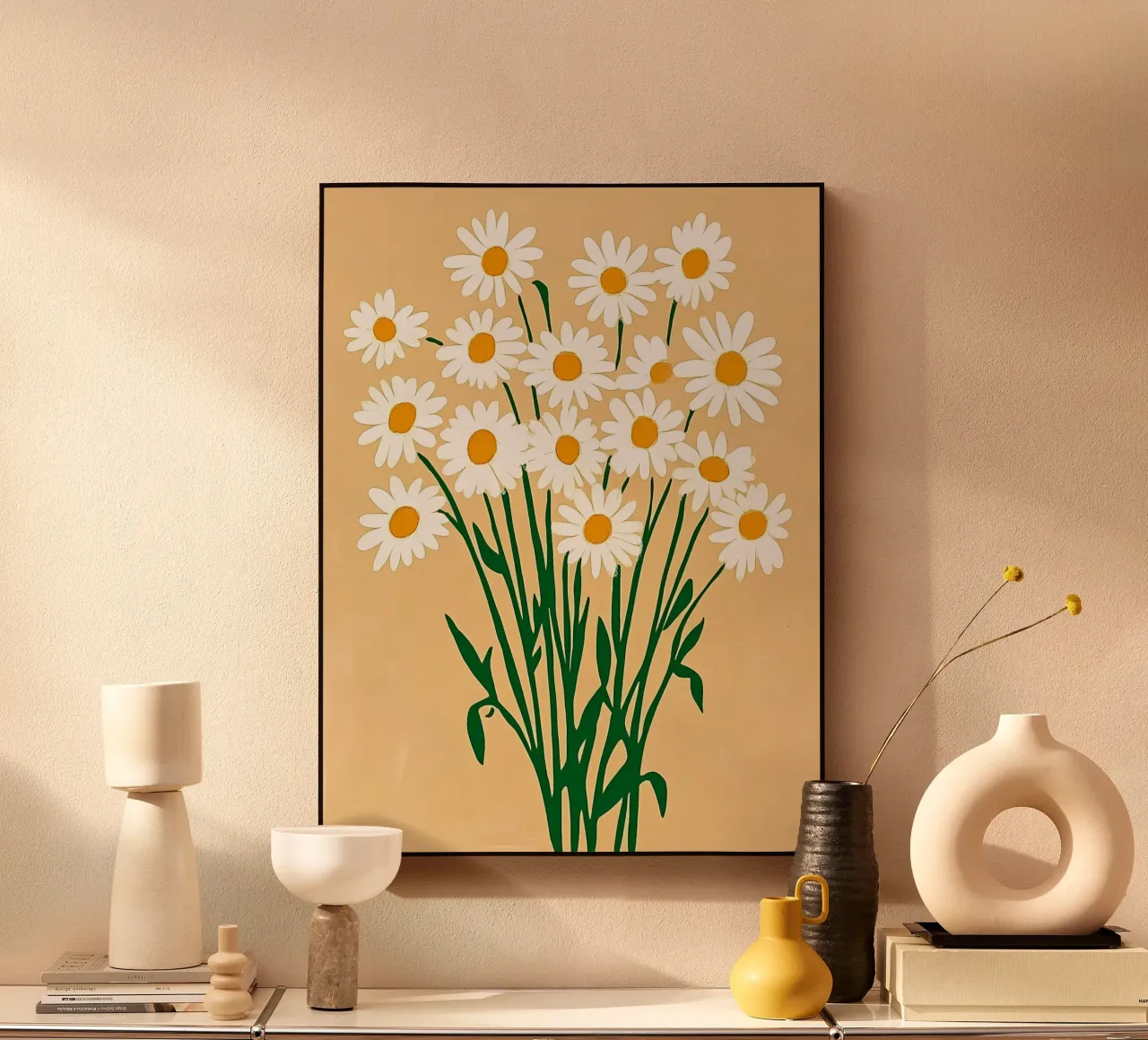 Margherite estive plexiglass da IamHomeStudio