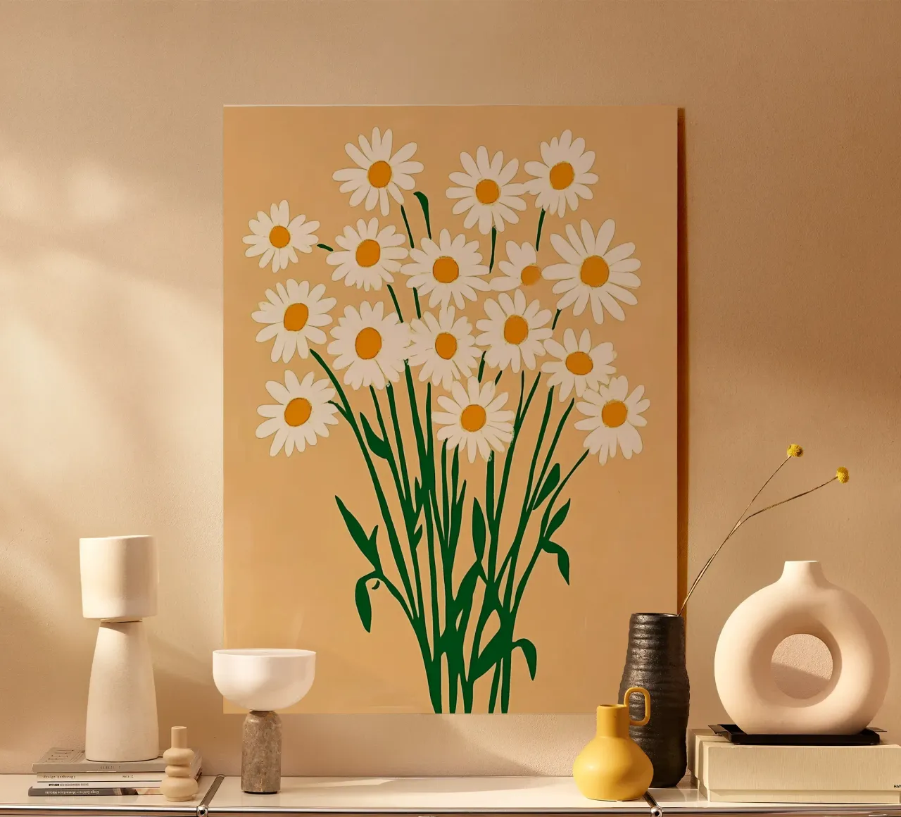 Margherite estive plexiglass da IamHomeStudio