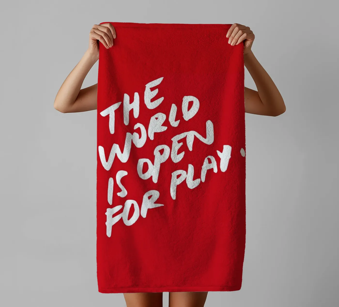 Open badhanddoek van LeDieg