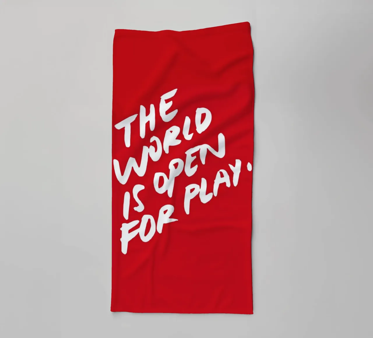 Open badhanddoek van LeDieg