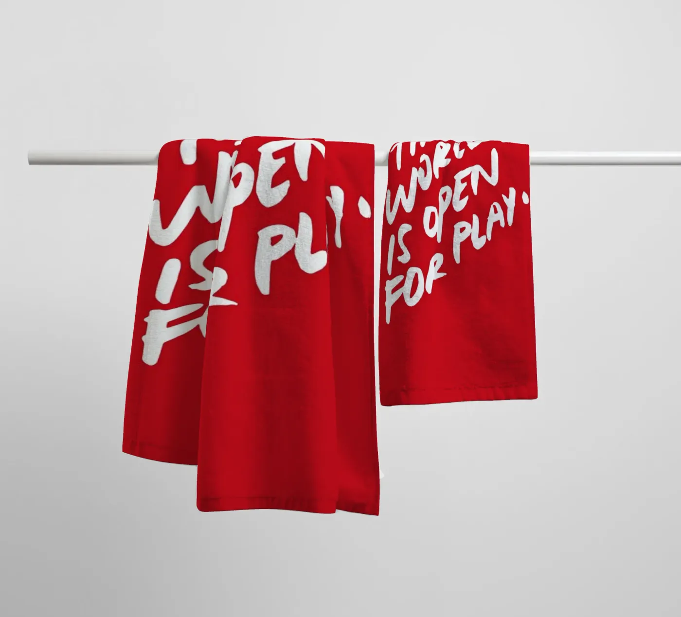 Open badhanddoek van LeDieg