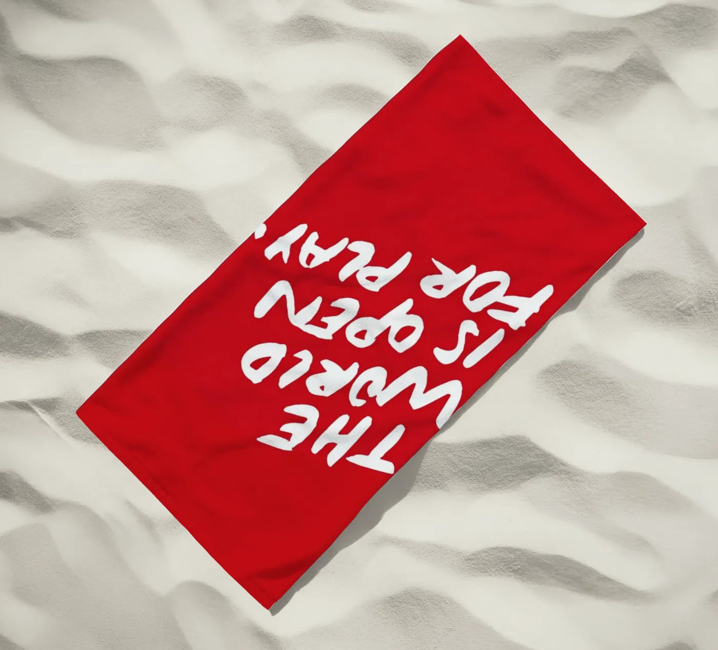 Open strandhanddoek van LeDieg