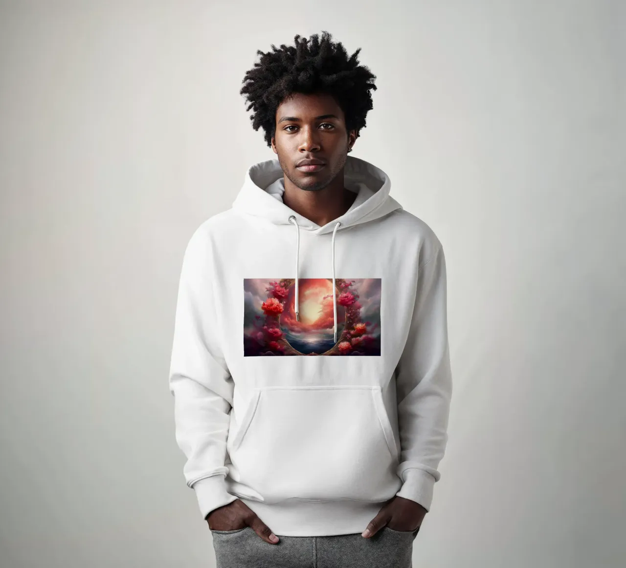 relaaax felpa con cappuccio da kimmindmuse