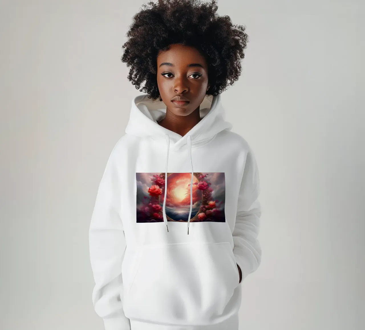 relaaax felpa con cappuccio da kimmindmuse