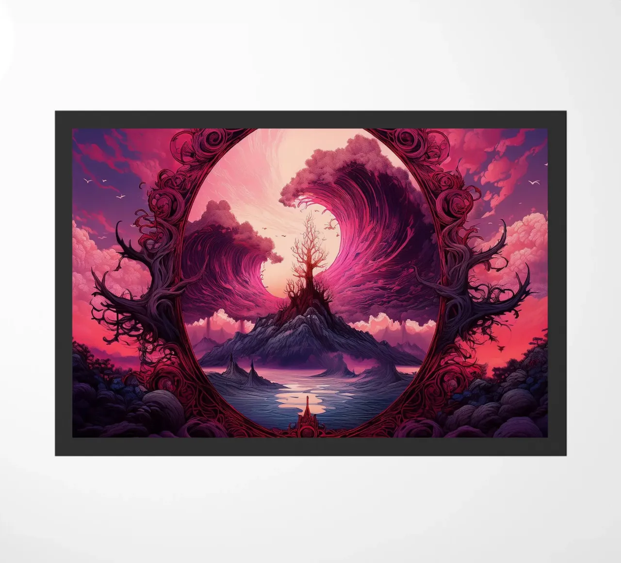 magic rock doormat by kimmindmuse