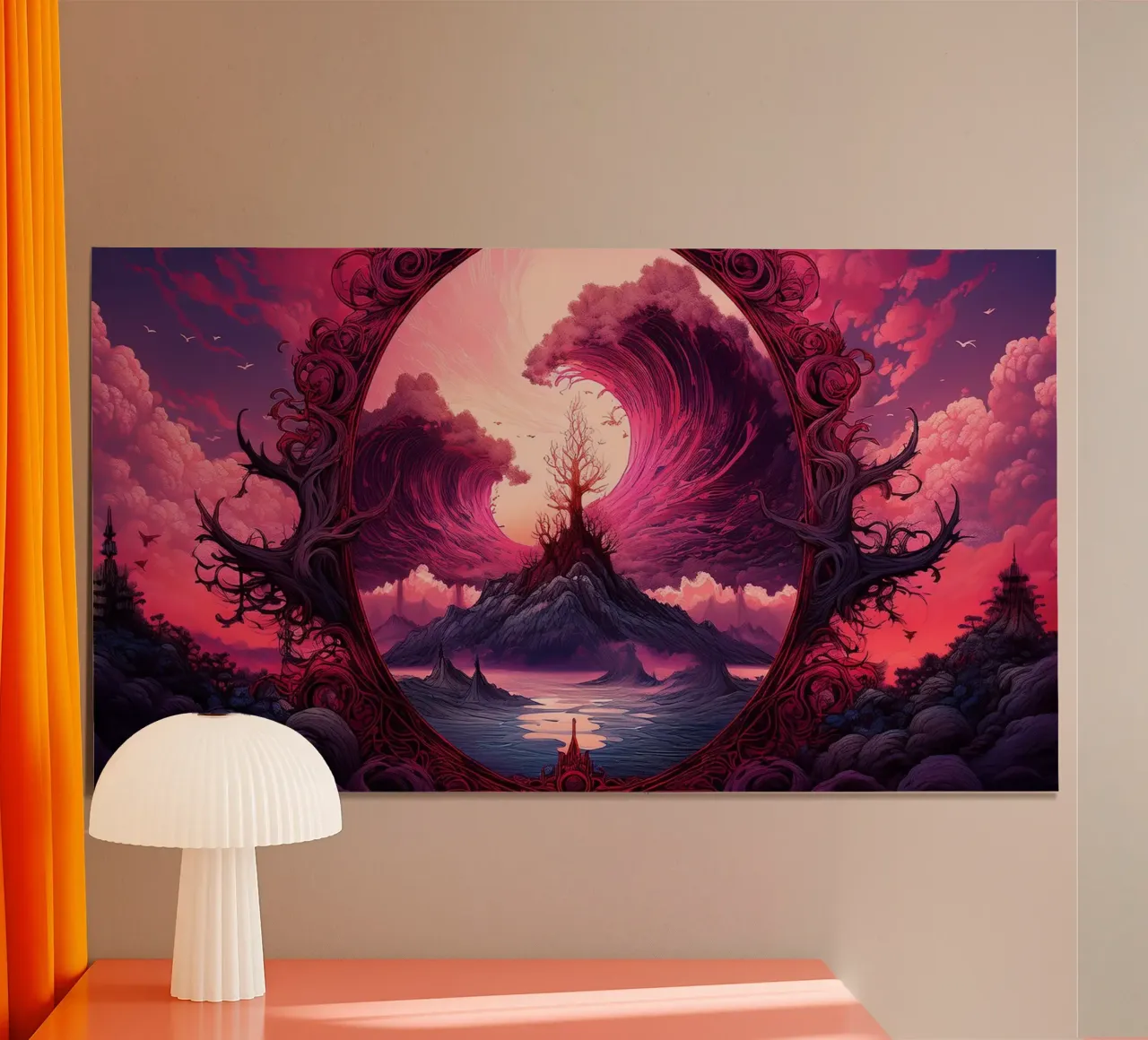 magic rock poster by kimmindmuse