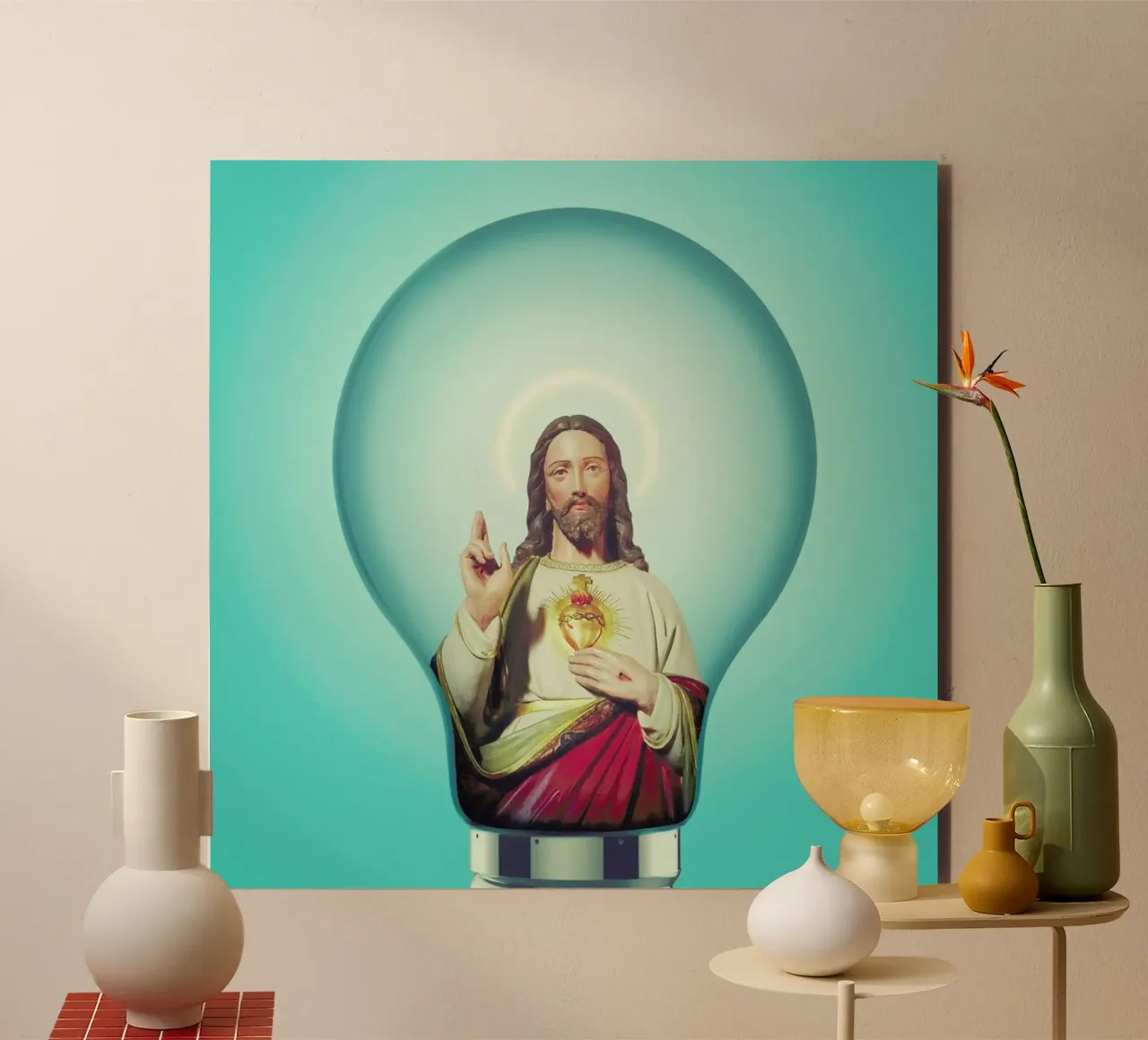 …And God Said There Was Light... alluminio dibond da suckertom