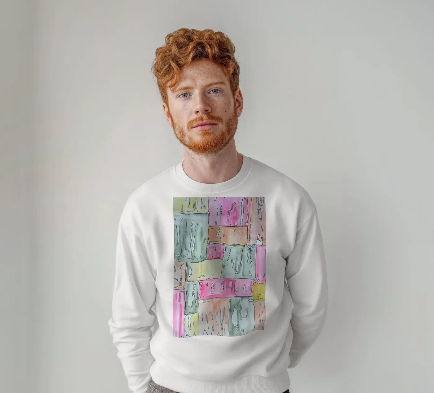 COLOUR-CODE PASTEL sweatshirt by FRITSCH&FRITSCH
