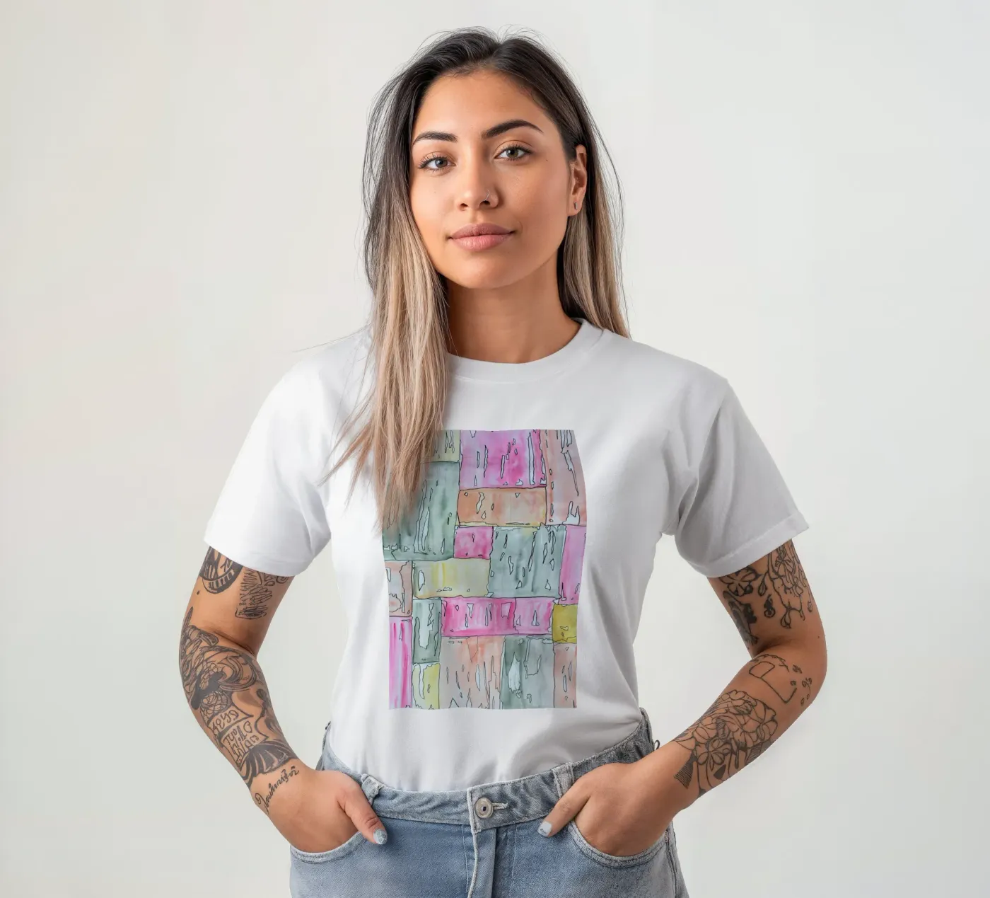 COLOUR-CODE PASTEL t-shirt da FRITSCH&FRITSCH
