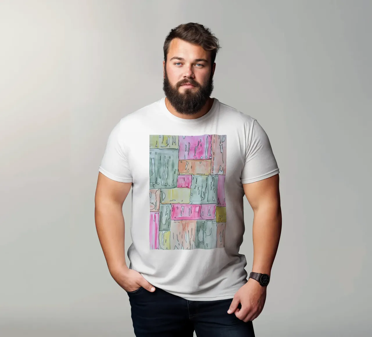 COLOUR-CODE PASTEL t-shirt da FRITSCH&FRITSCH