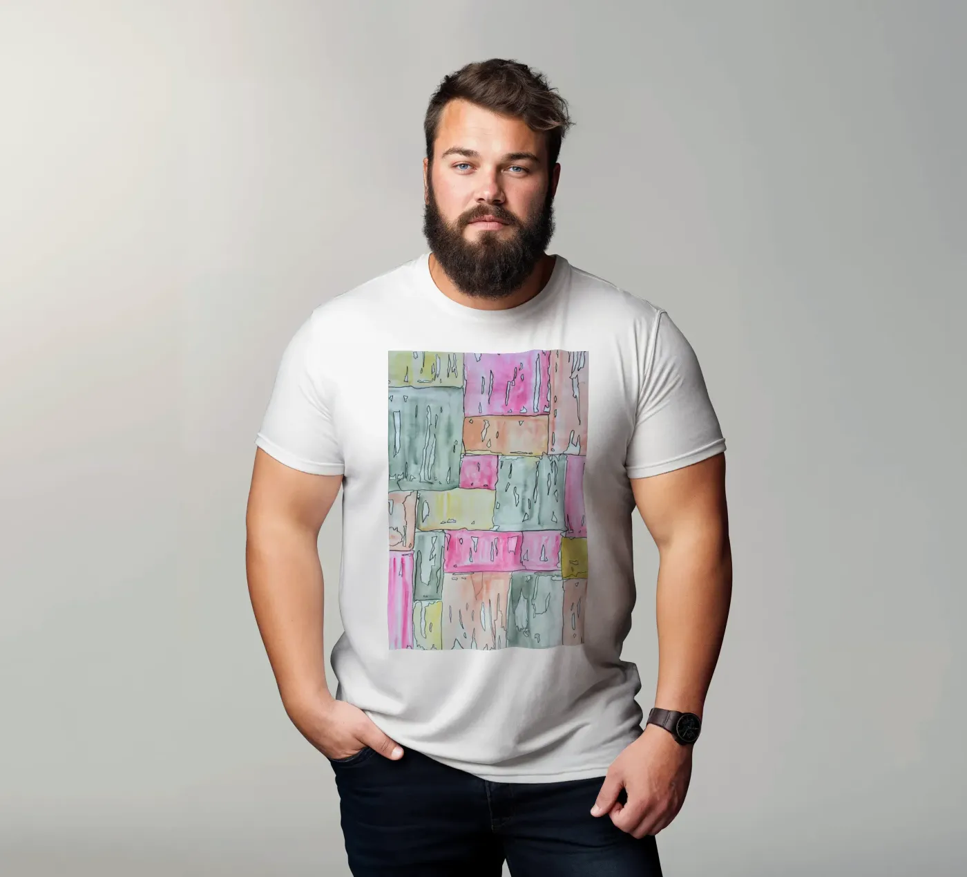 COLOUR-CODE PASTEL t-shirt da FRITSCH&FRITSCH