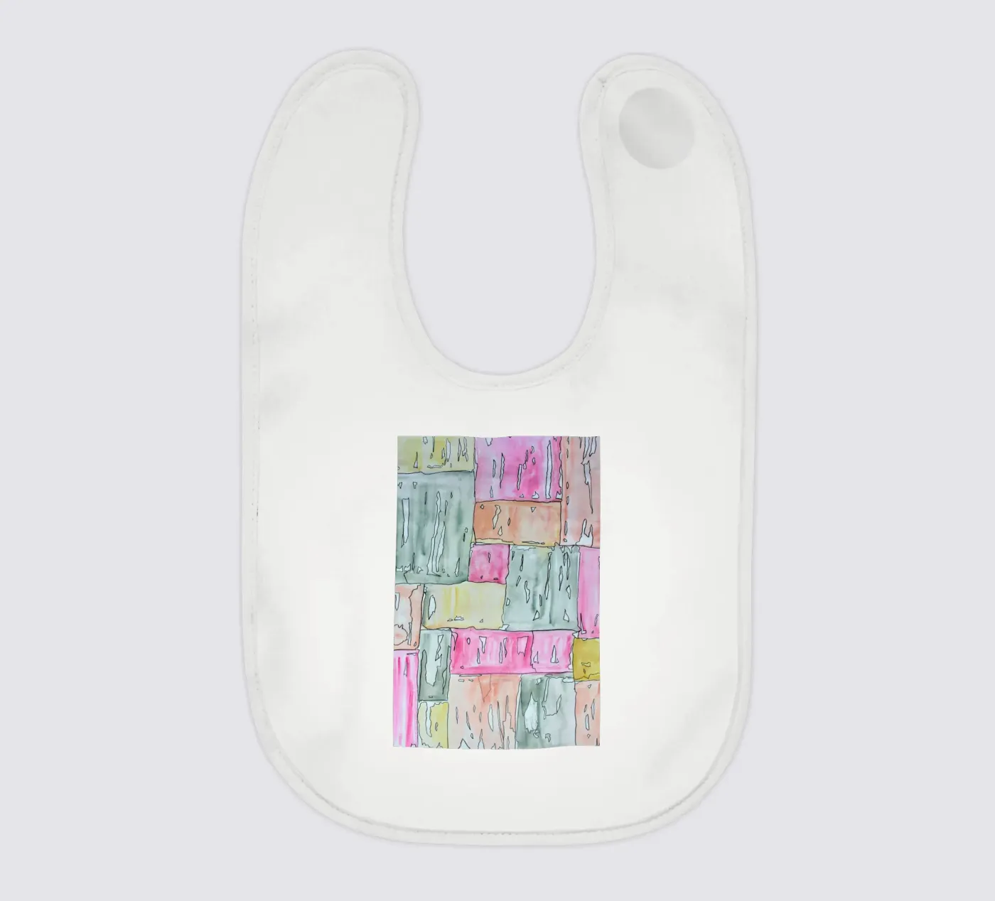 COLOUR-CODE PASTEL baby slabbetje van FRITSCH&FRITSCH