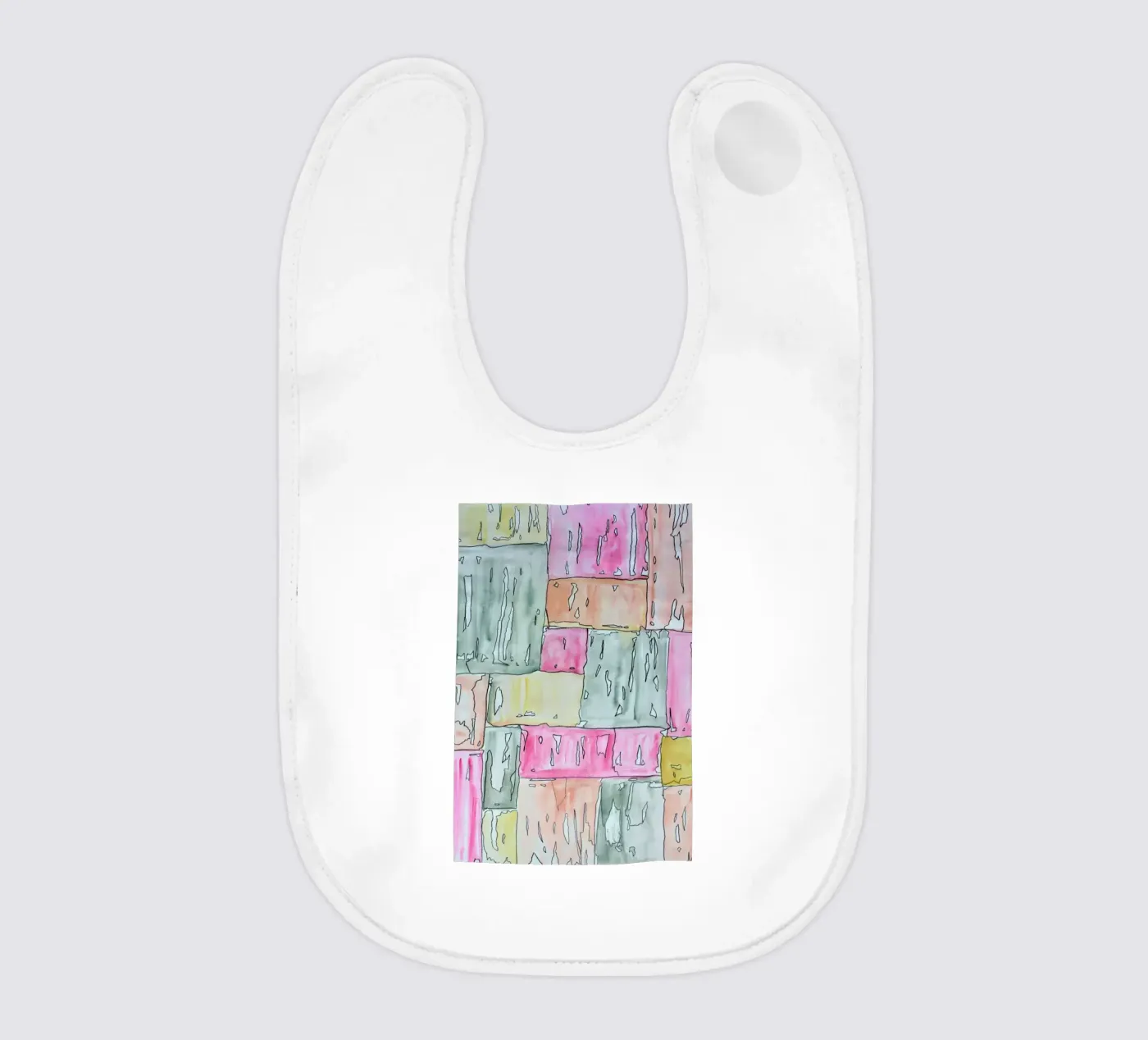 COLOUR-CODE PASTEL baby slabbetje van FRITSCH&FRITSCH