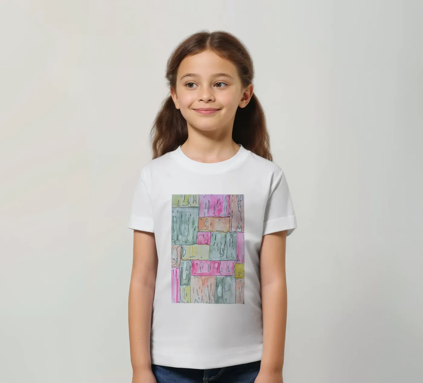 COLOUR-CODE PASTEL kinder t-shirt van FRITSCH&FRITSCH
