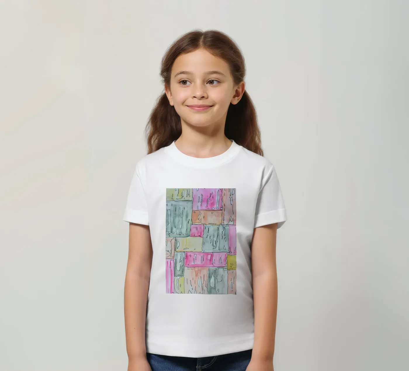 COLOUR-CODE PASTEL kinder t-shirt van FRITSCH&FRITSCH