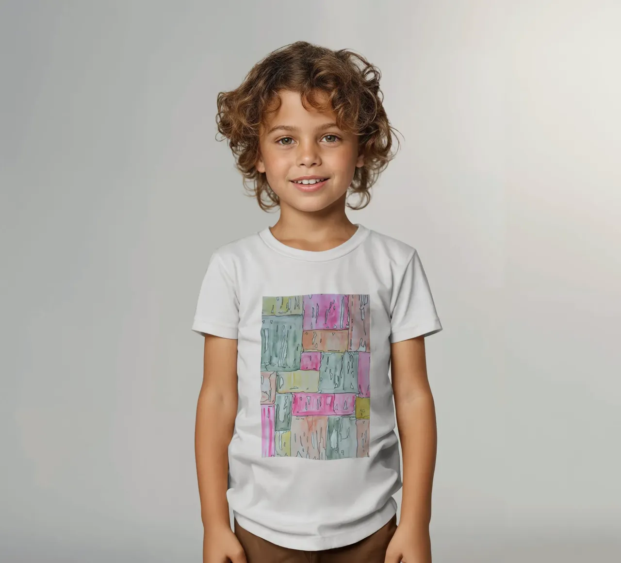 COLOUR-CODE PASTEL t-shirt bambini da FRITSCH&FRITSCH