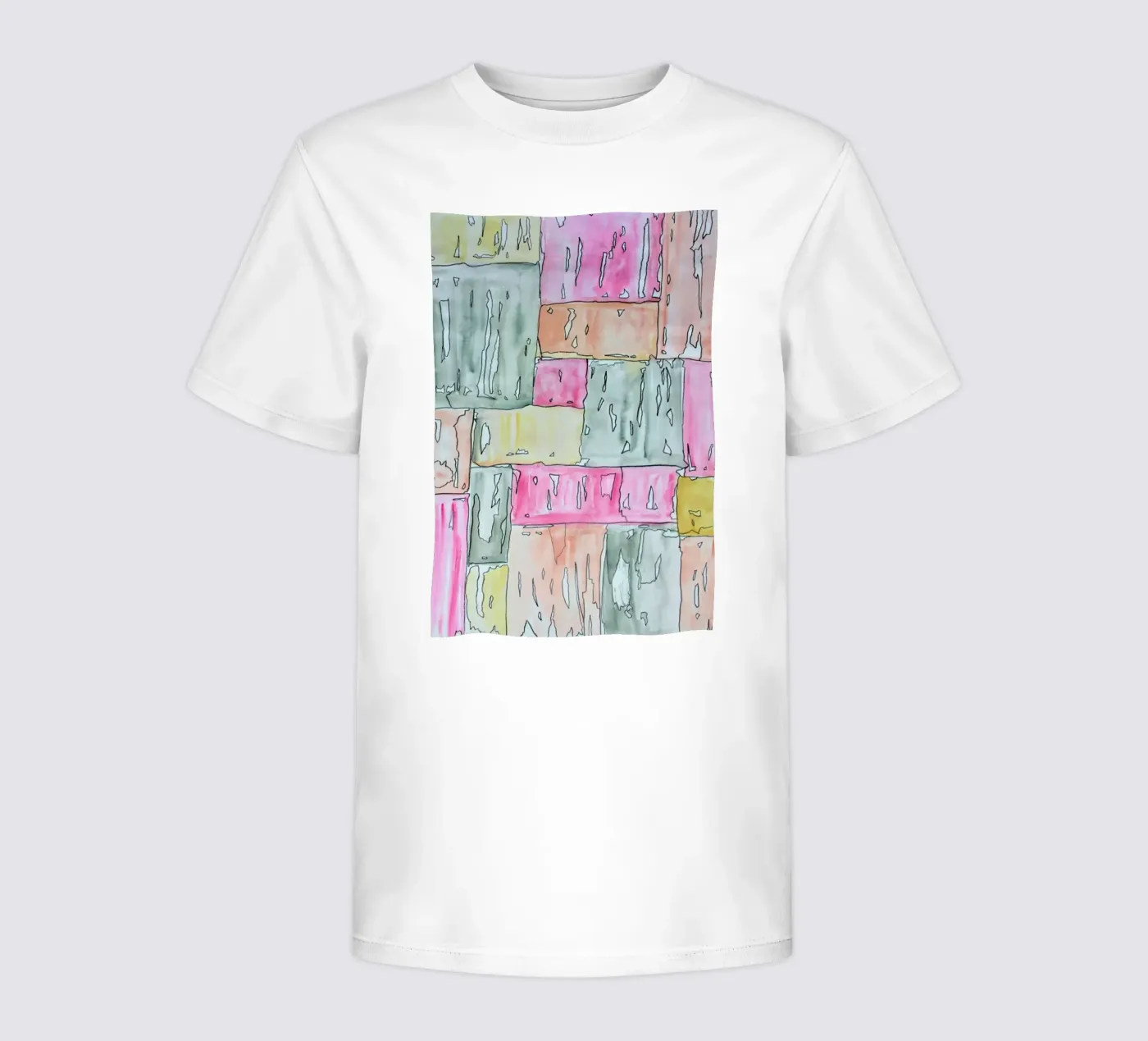 COLOUR-CODE PASTEL kinder t-shirt van FRITSCH&FRITSCH
