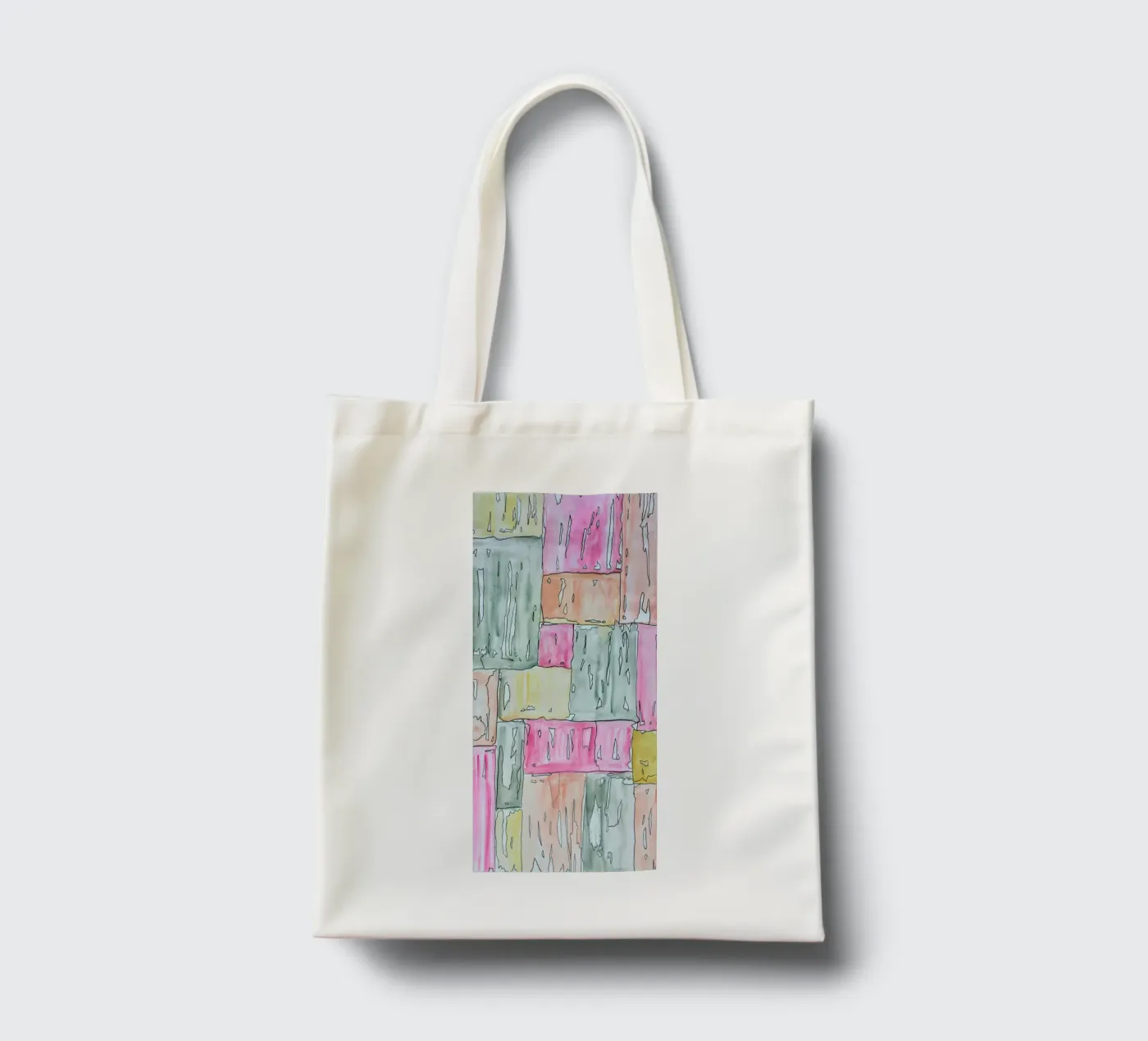 COLOUR-CODE PASTEL tote bag by FRITSCH&FRITSCH