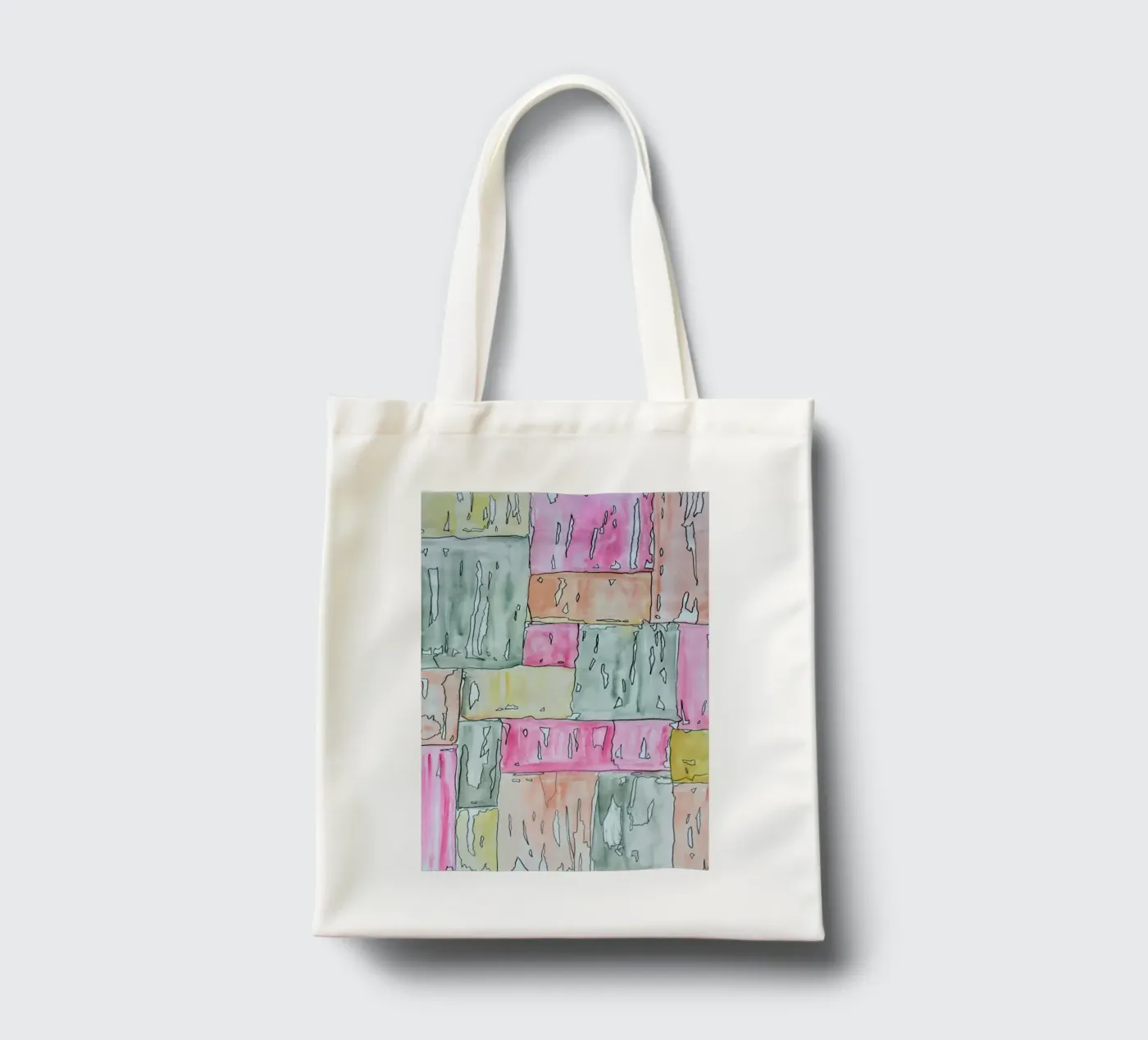 COLOUR-CODE PASTEL tote bag by FRITSCH&FRITSCH