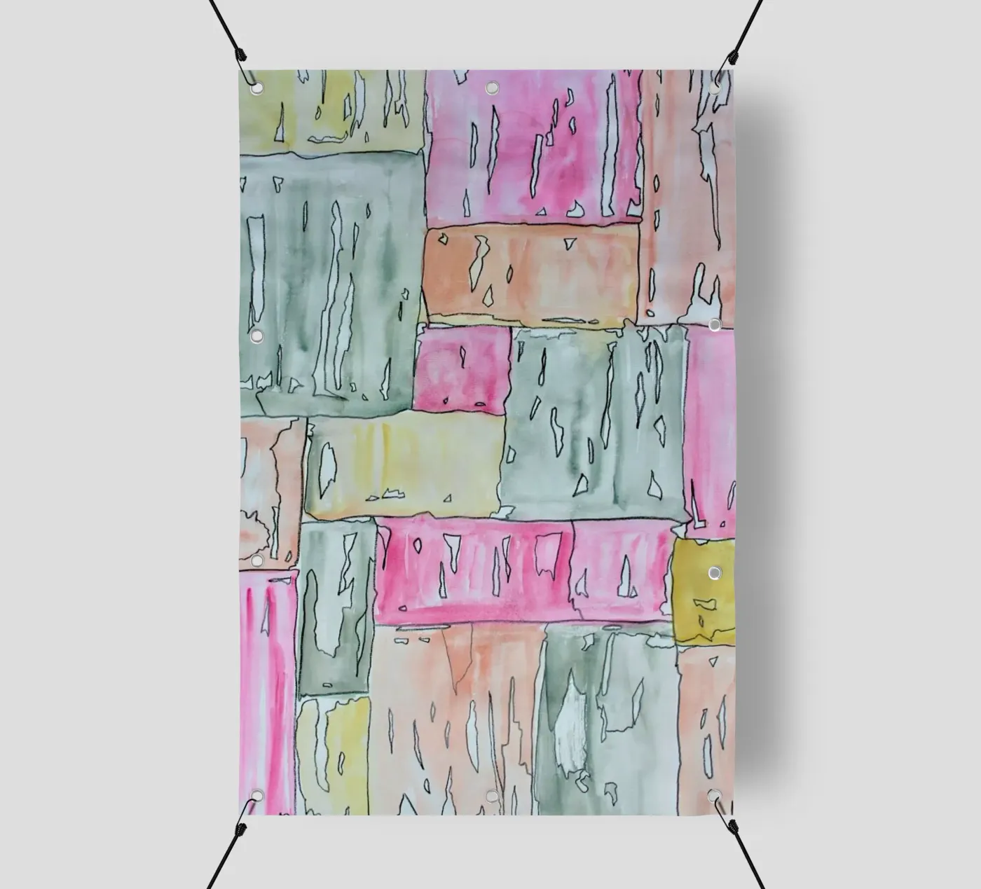 COLOUR-CODE PASTEL telo in pvc da FRITSCH&FRITSCH