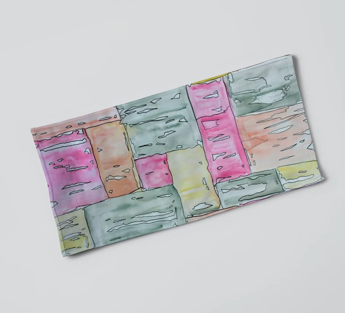 COLOUR-CODE PASTEL badhanddoek van FRITSCH&FRITSCH