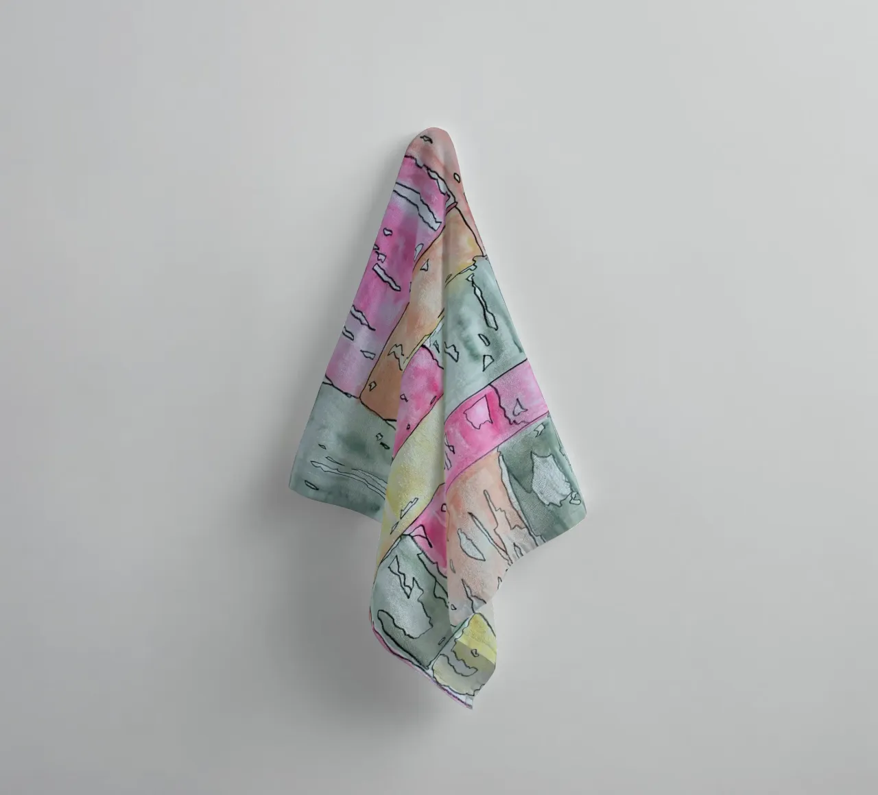 COLOUR-CODE PASTEL towel by FRITSCH&FRITSCH