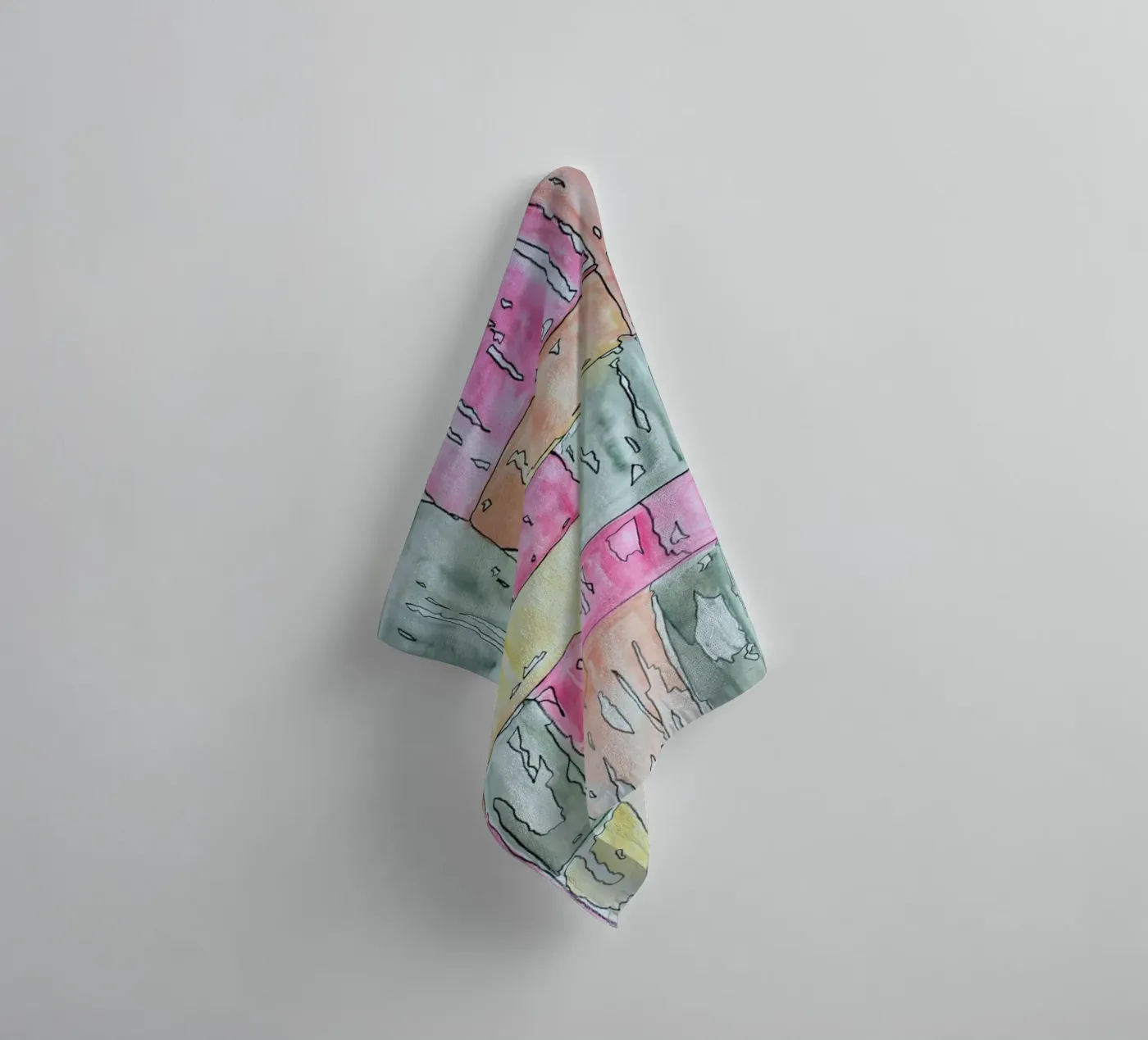 COLOUR-CODE PASTEL badhanddoek van FRITSCH&FRITSCH