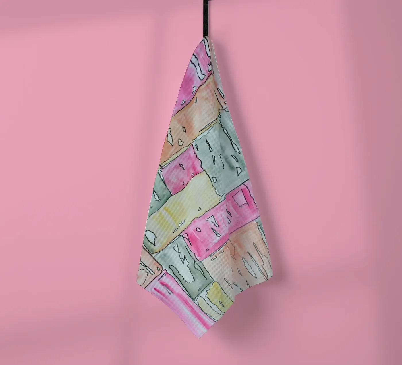 COLOUR-CODE PASTEL Geschirrtuch von FRITSCH&FRITSCH