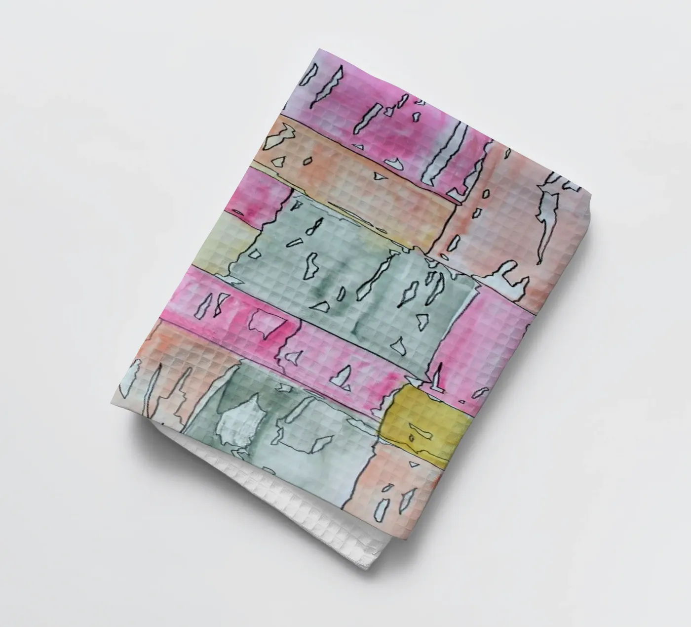 COLOUR-CODE PASTEL Geschirrtuch von FRITSCH&FRITSCH