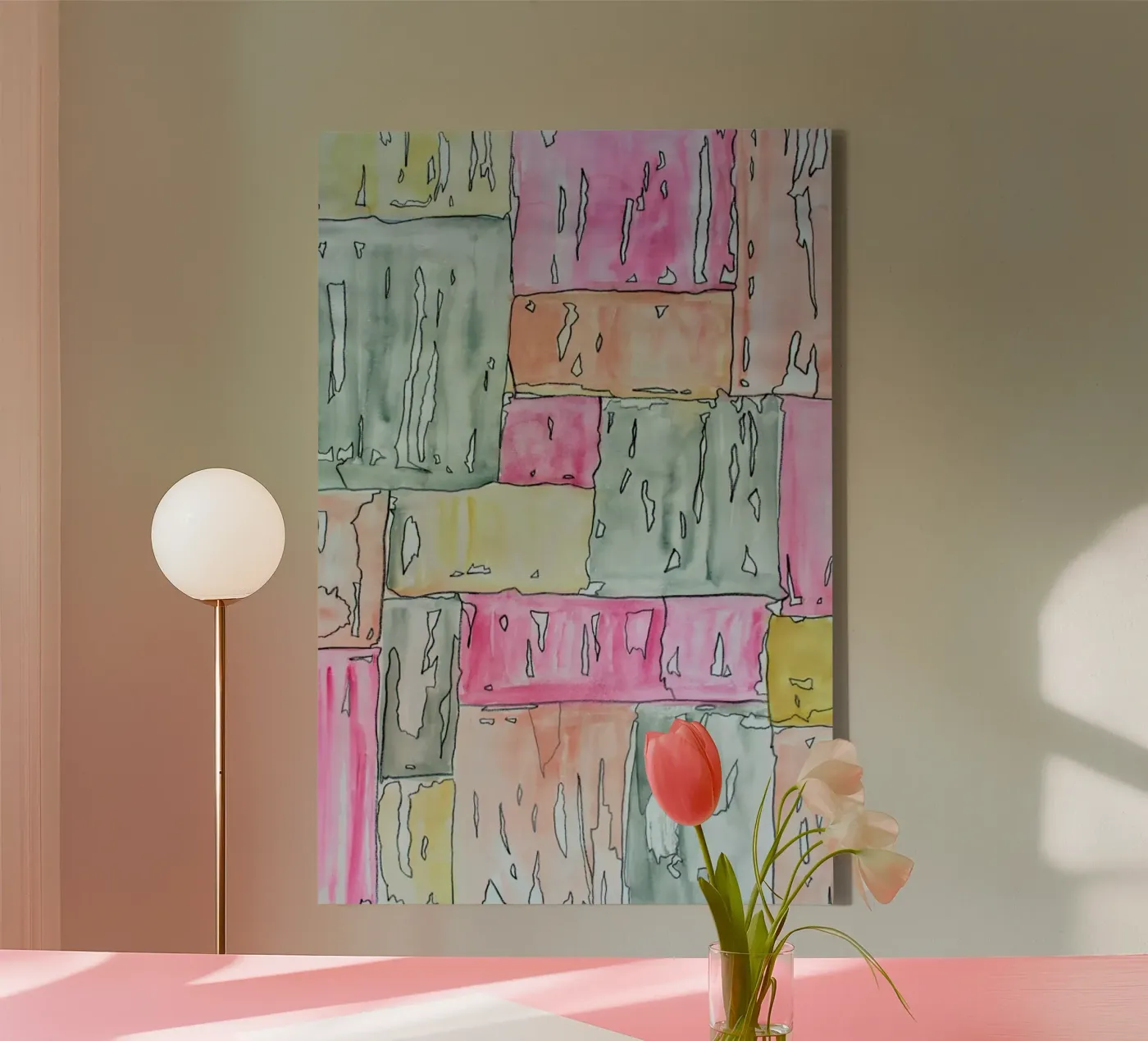 COLOUR-CODE PASTEL tela da FRITSCH&FRITSCH