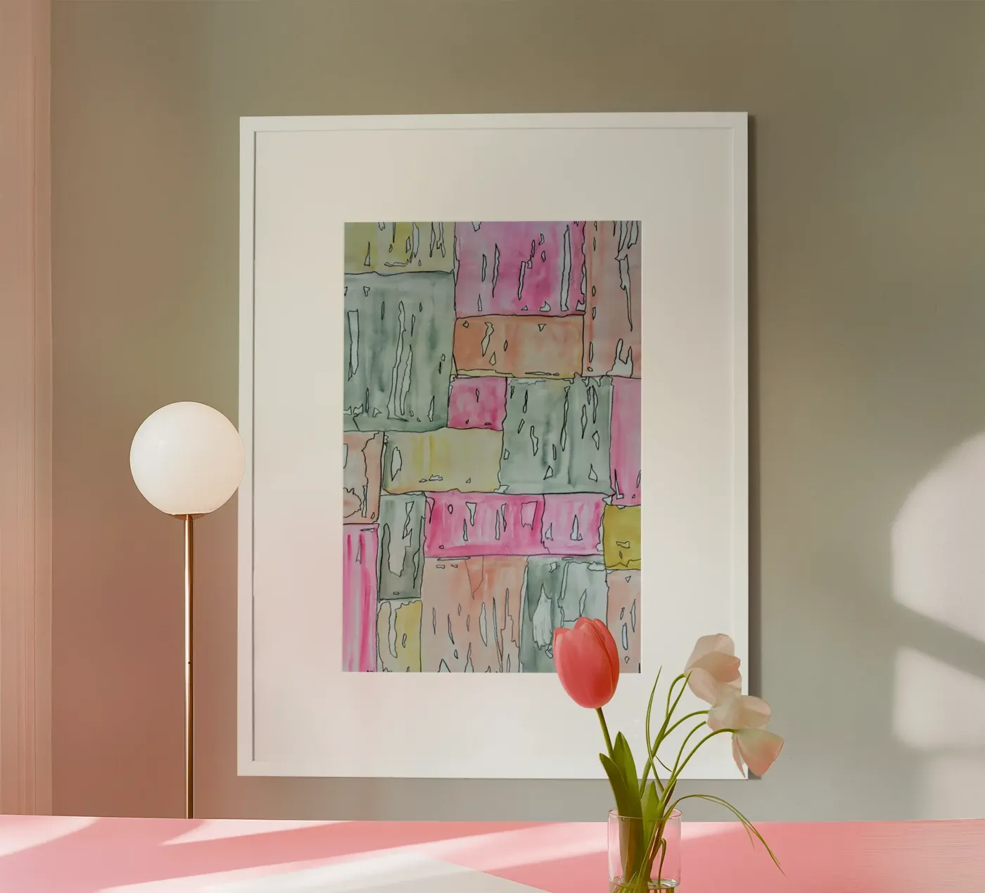 COLOUR-CODE PASTEL Poster von FRITSCH&FRITSCH