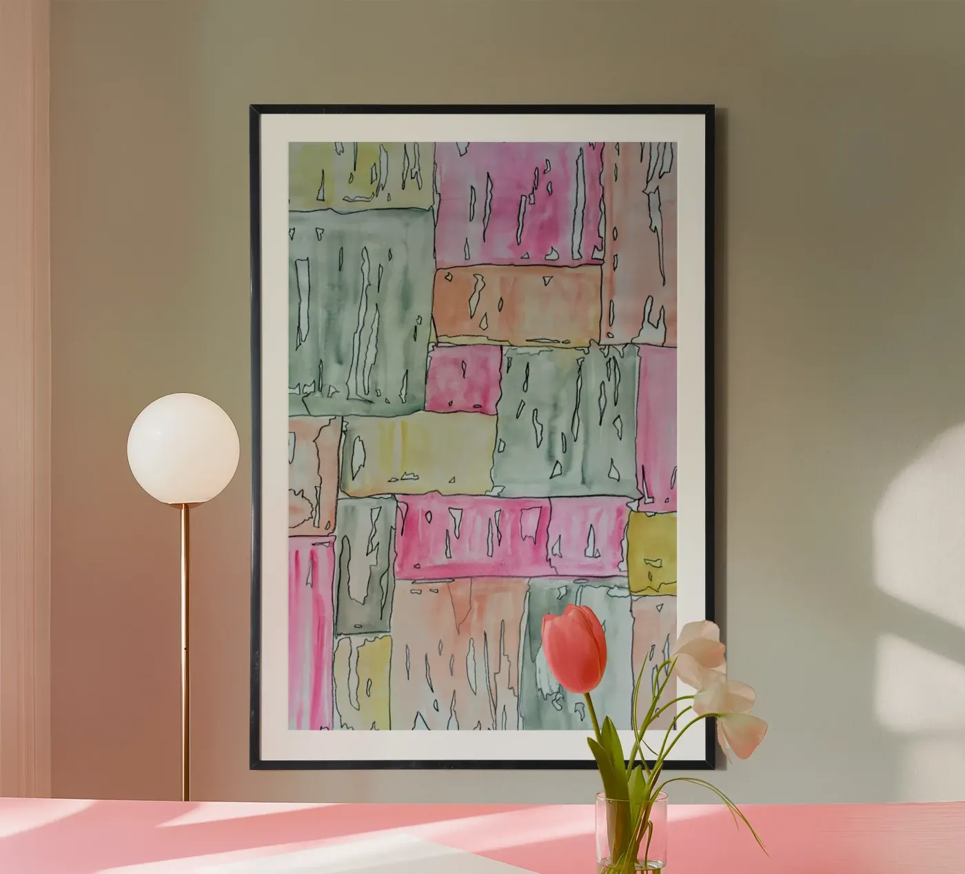 COLOUR-CODE PASTEL Poster von FRITSCH&FRITSCH