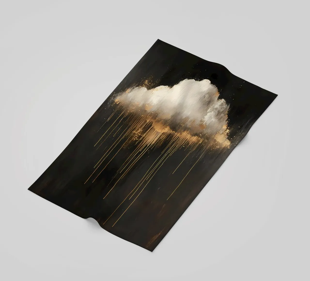 Moody Cloud painting telo mare da IamHomeStudio