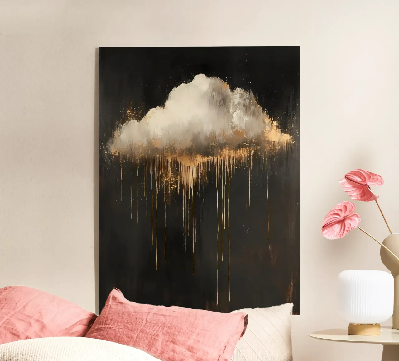 Moody Cloud painting plexiglass da IamHomeStudio