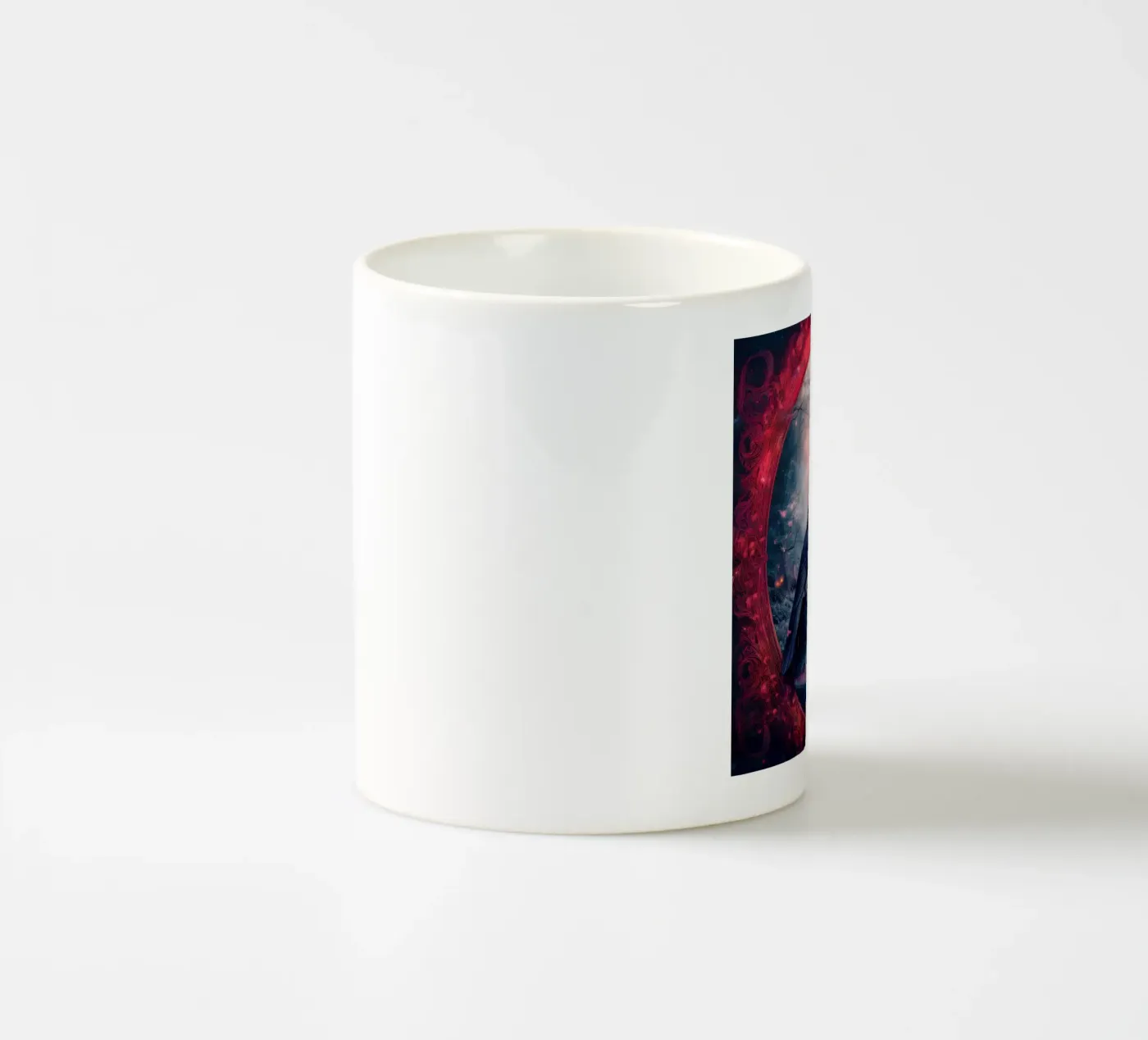 crow ceramic mug by kimmindmuse