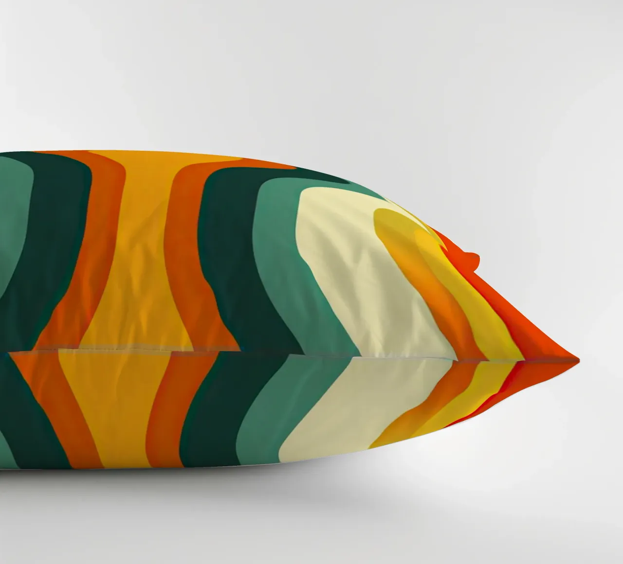 Organic Midcentury Retro Vintage Pattern cuscino da Autofocus