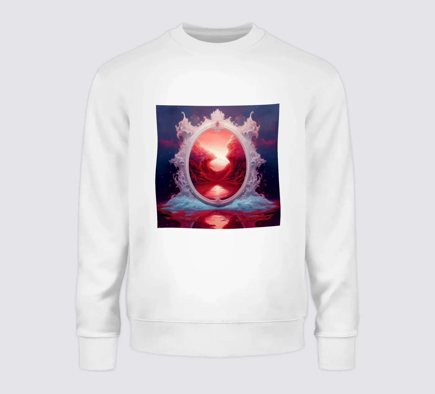 mit dem Rahmen Sweatshirt von kimmindmuse