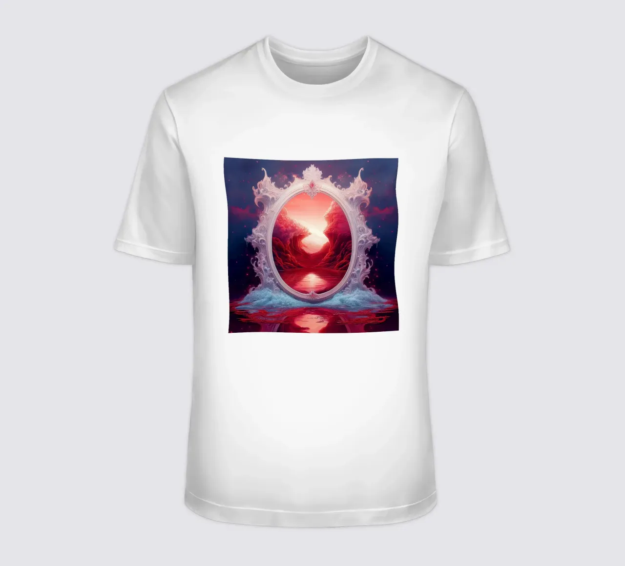 withe frame t-shirt by kimmindmuse