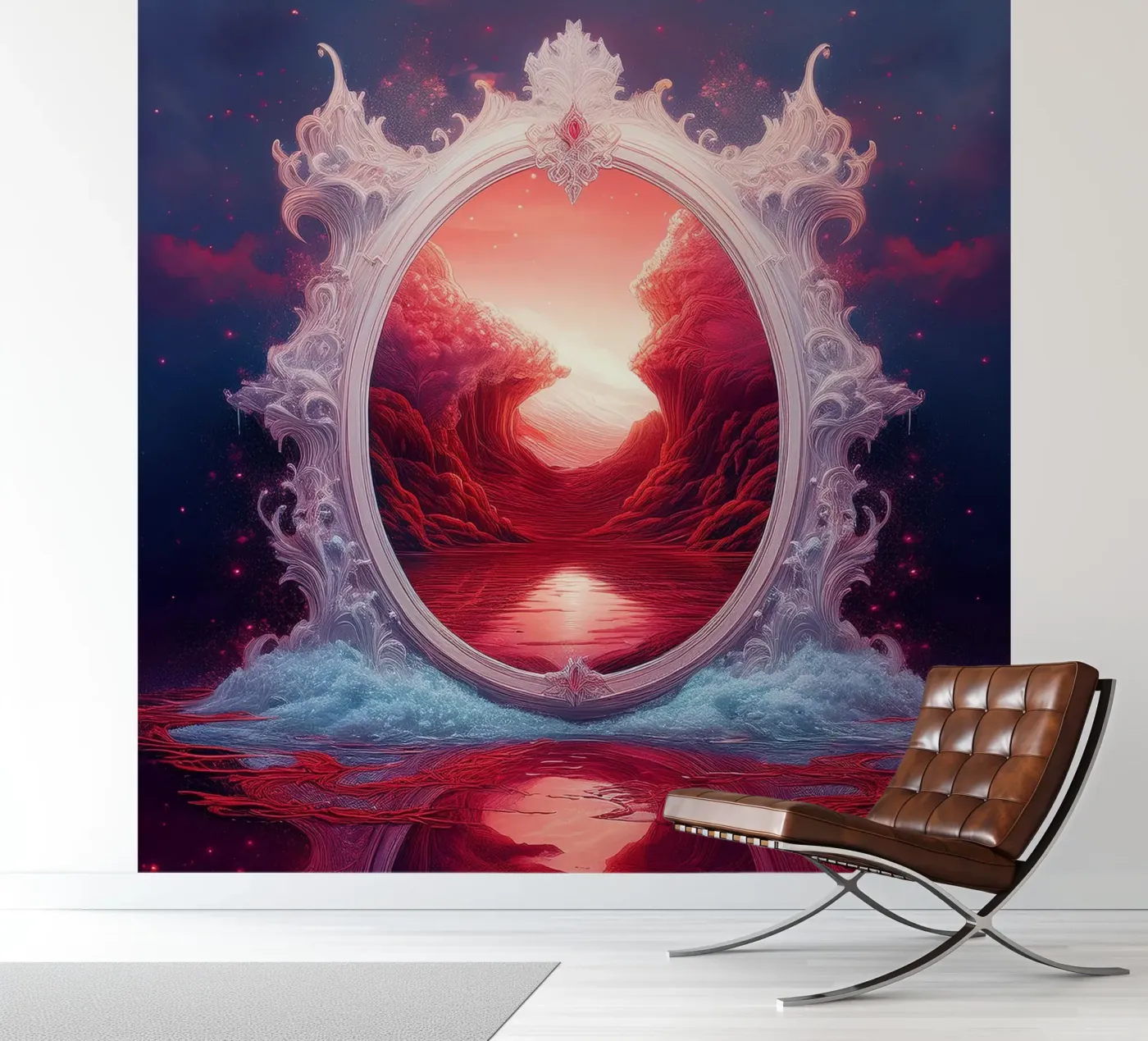 withe frame photo wallpaper by kimmindmuse