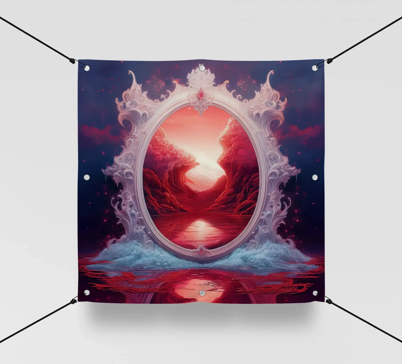 avec le cadre bâche pvc de kimmindmuse