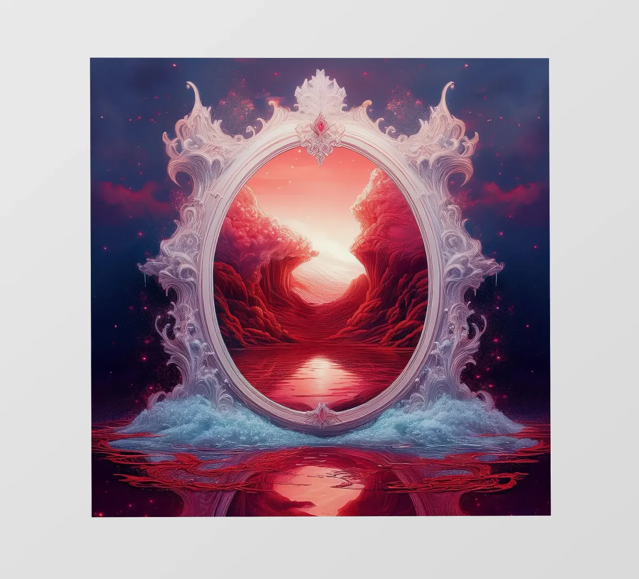 withe frame pvc cover by kimmindmuse