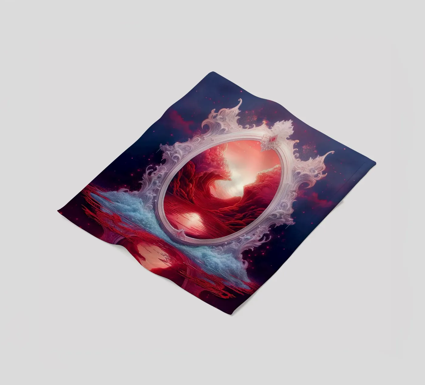 mit dem Rahmen Fleecedecke von kimmindmuse