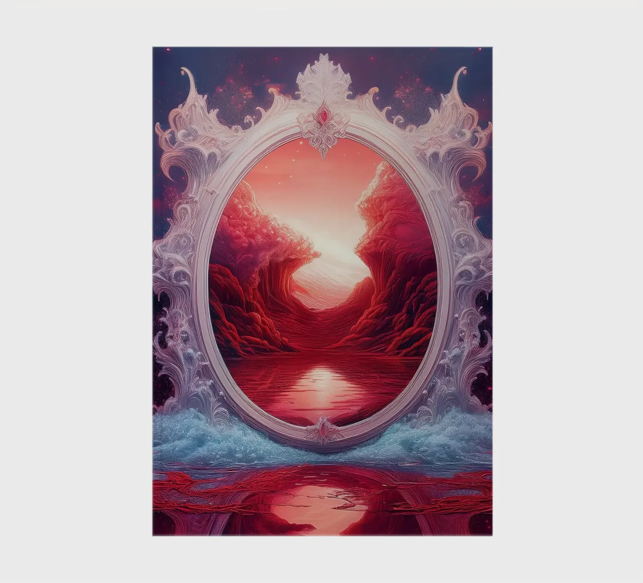 withe frame notebook by kimmindmuse