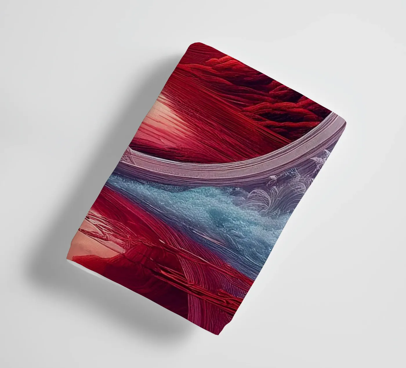 withe frame towel by kimmindmuse