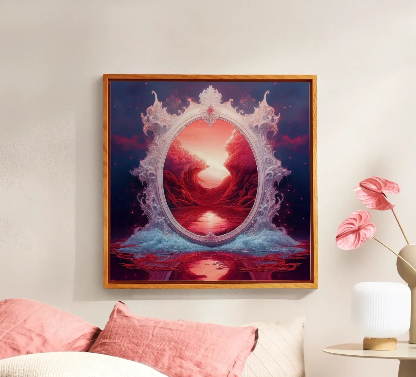 mit dem Rahmen Acryl-Glas von kimmindmuse