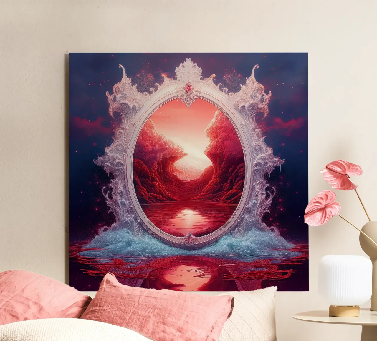 withe frame forex plate by kimmindmuse