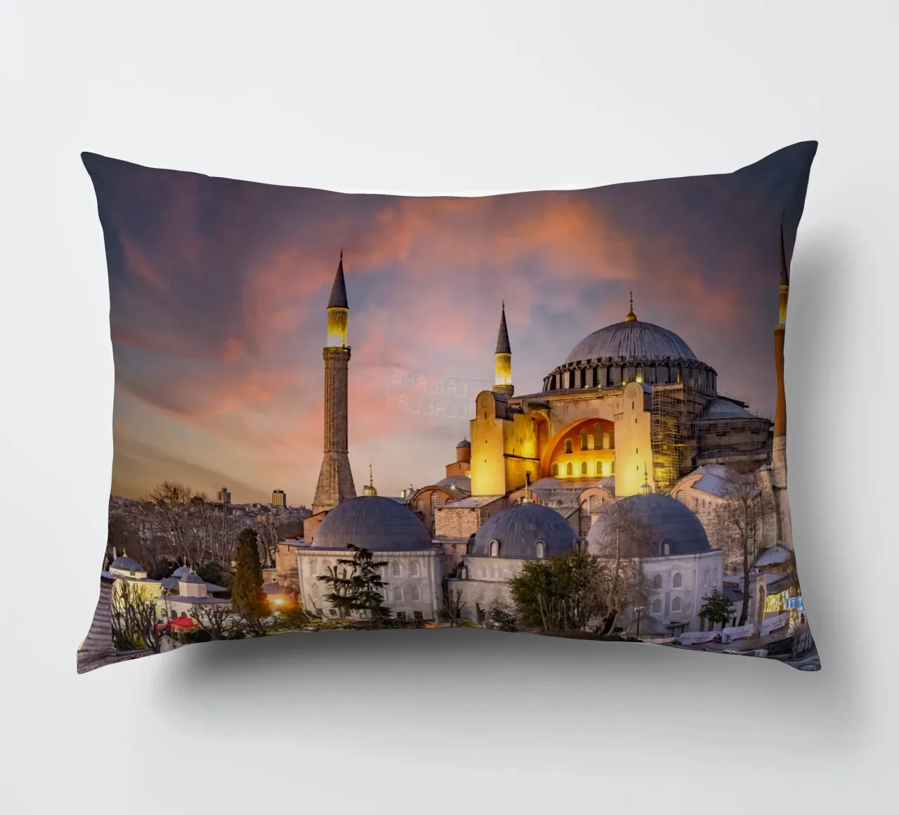 Hagia Sophia decorative cushion by Reisefotografie - Bilder aus aller Welt