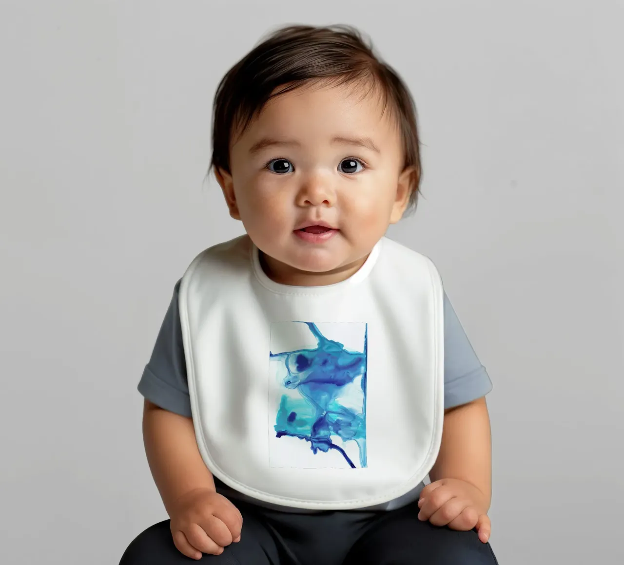Butterfly 02 baby bib by Froilein Juno